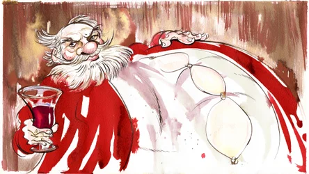 Falstaff - illustration from Shakespeare
